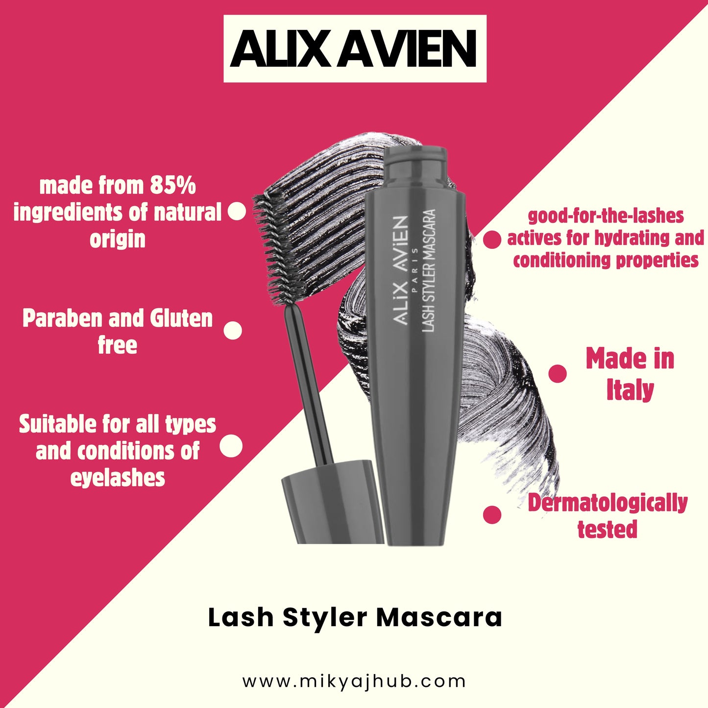 ALIX AVIEN LASH STYLER MASCARA