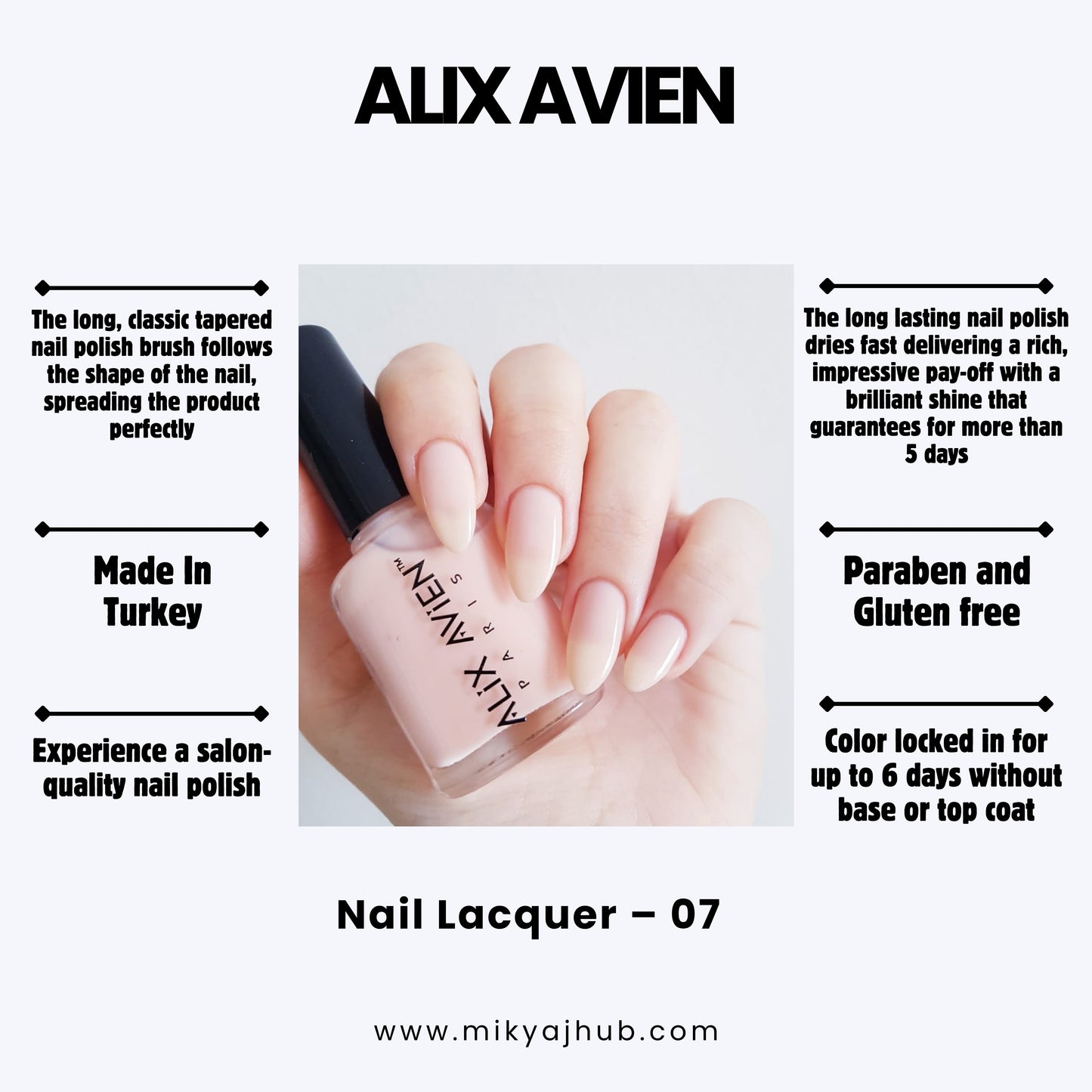 ALIX AVIEN NAIL POLISH 7
