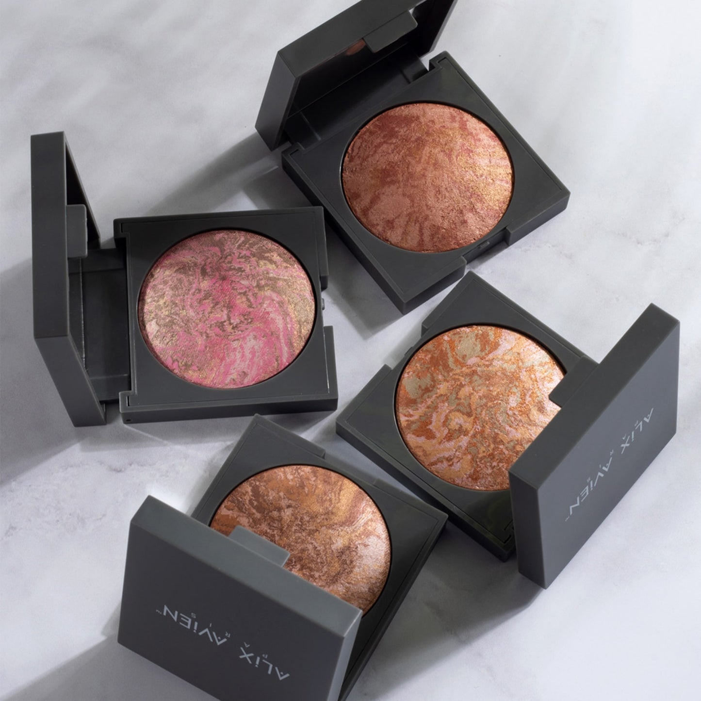 ALIX AVIEN BAKED BLUSH -104 Dazzling Chocolate