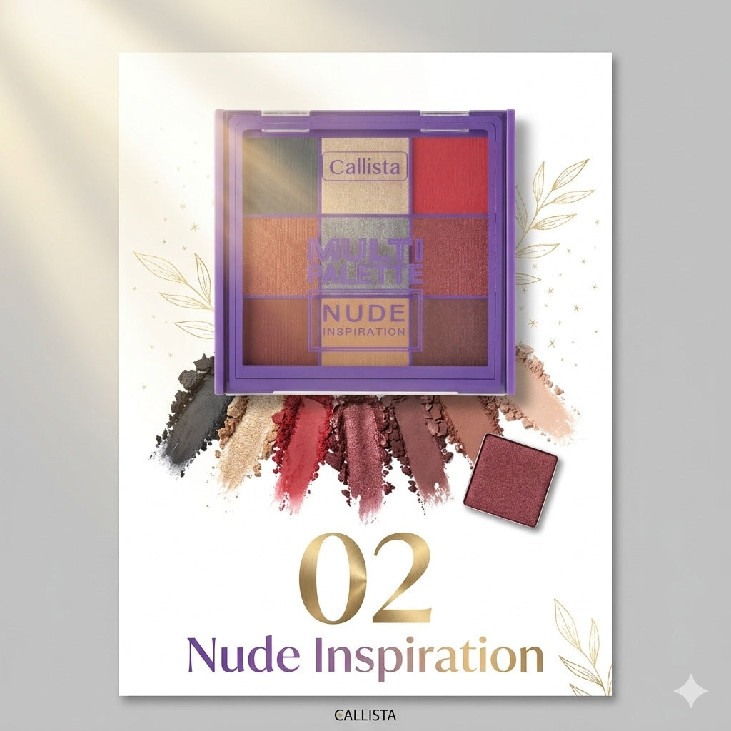 Callista Eyeshadow Palette 02 Nude Inspiration