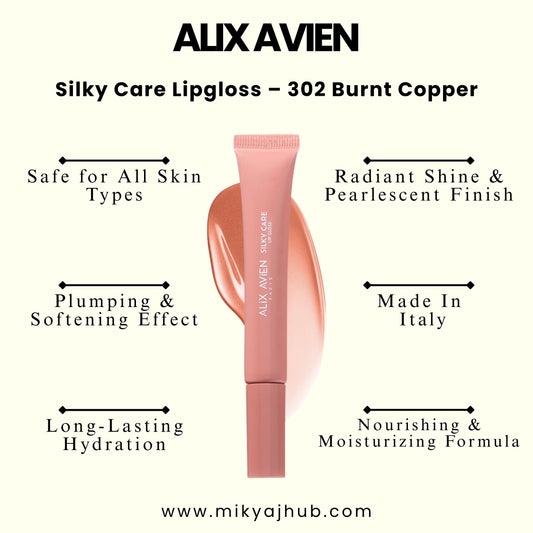 Silky Care Lipgloss – 302 Burnt Copper