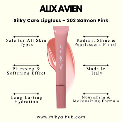 Silky Care Lipgloss – 303 Salmon Pink