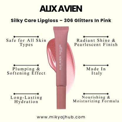 Silky Care Lipgloss – 306 Glitters In Pink