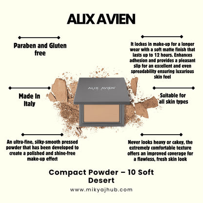 ALIX AVIEN COMPACT POWDER-P10 - SOFT DESERT