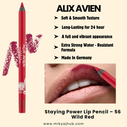 Lip Pencil – 56 Wild Red