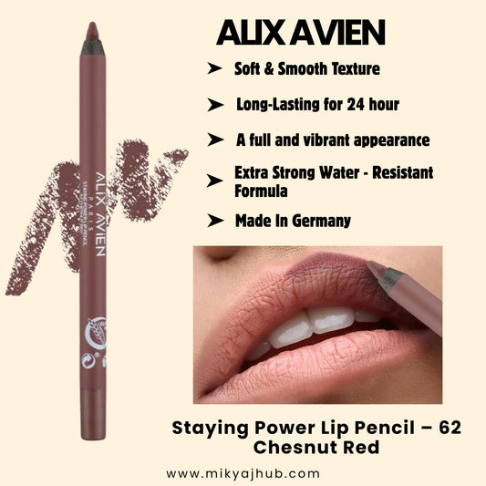 Lip Pencil – 62 Chestnut Red