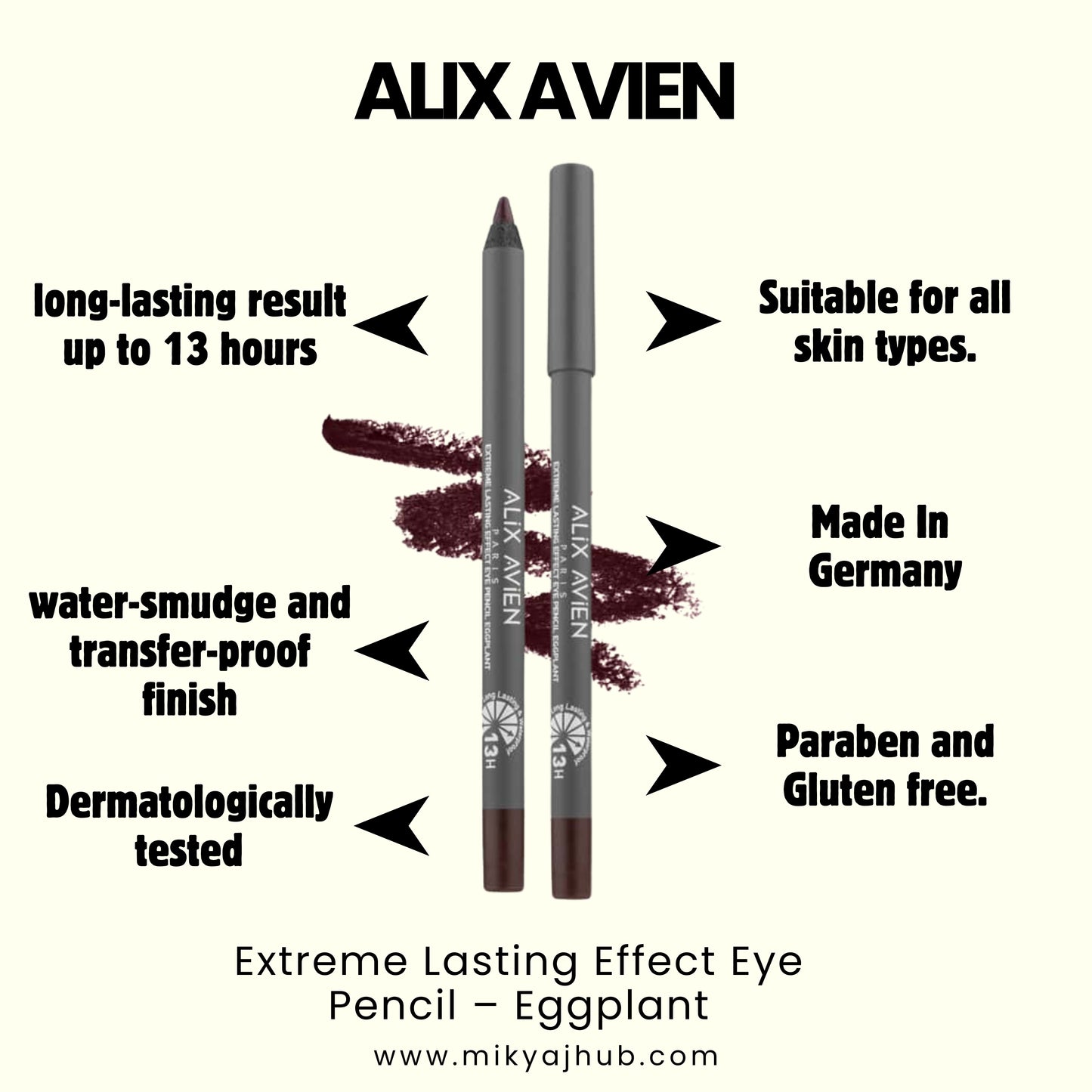 Extreme Lasting Effect Eye Pencil – Eggplant