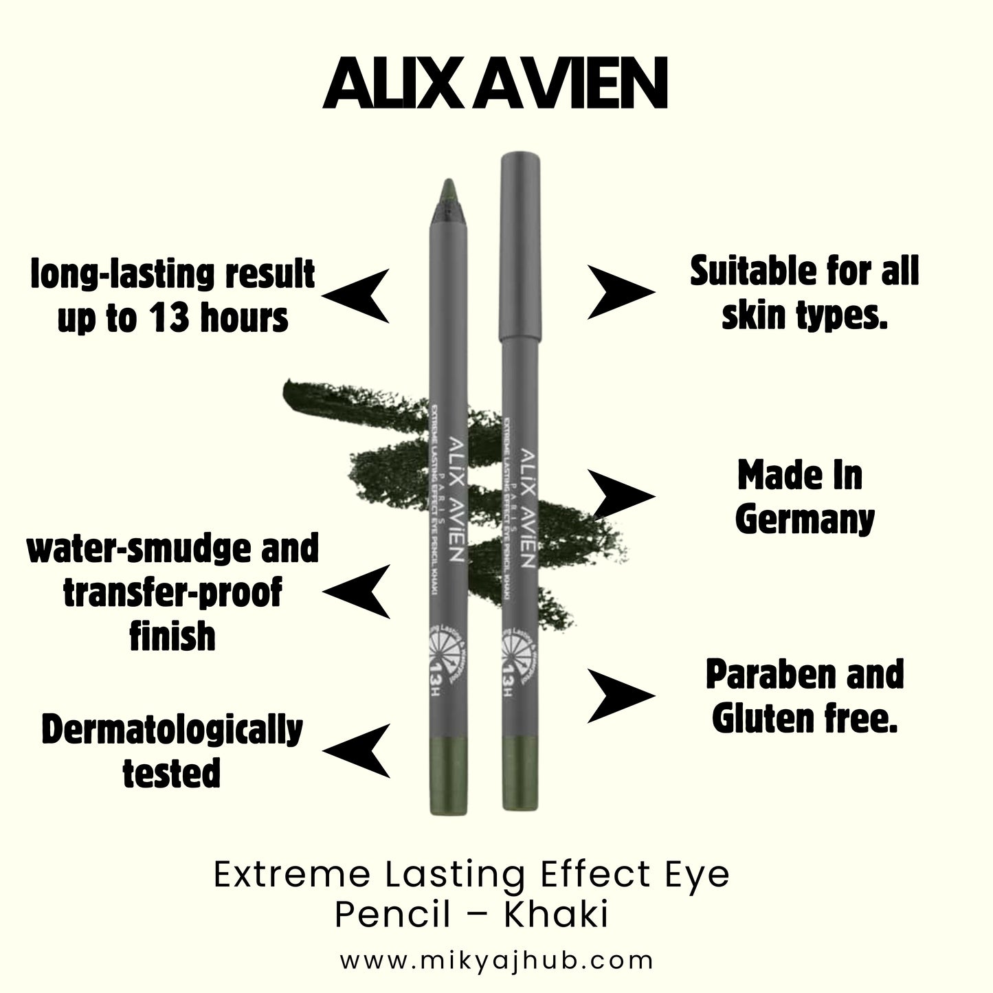 Extreme Lasting Effect Eye Pencil – Khaki