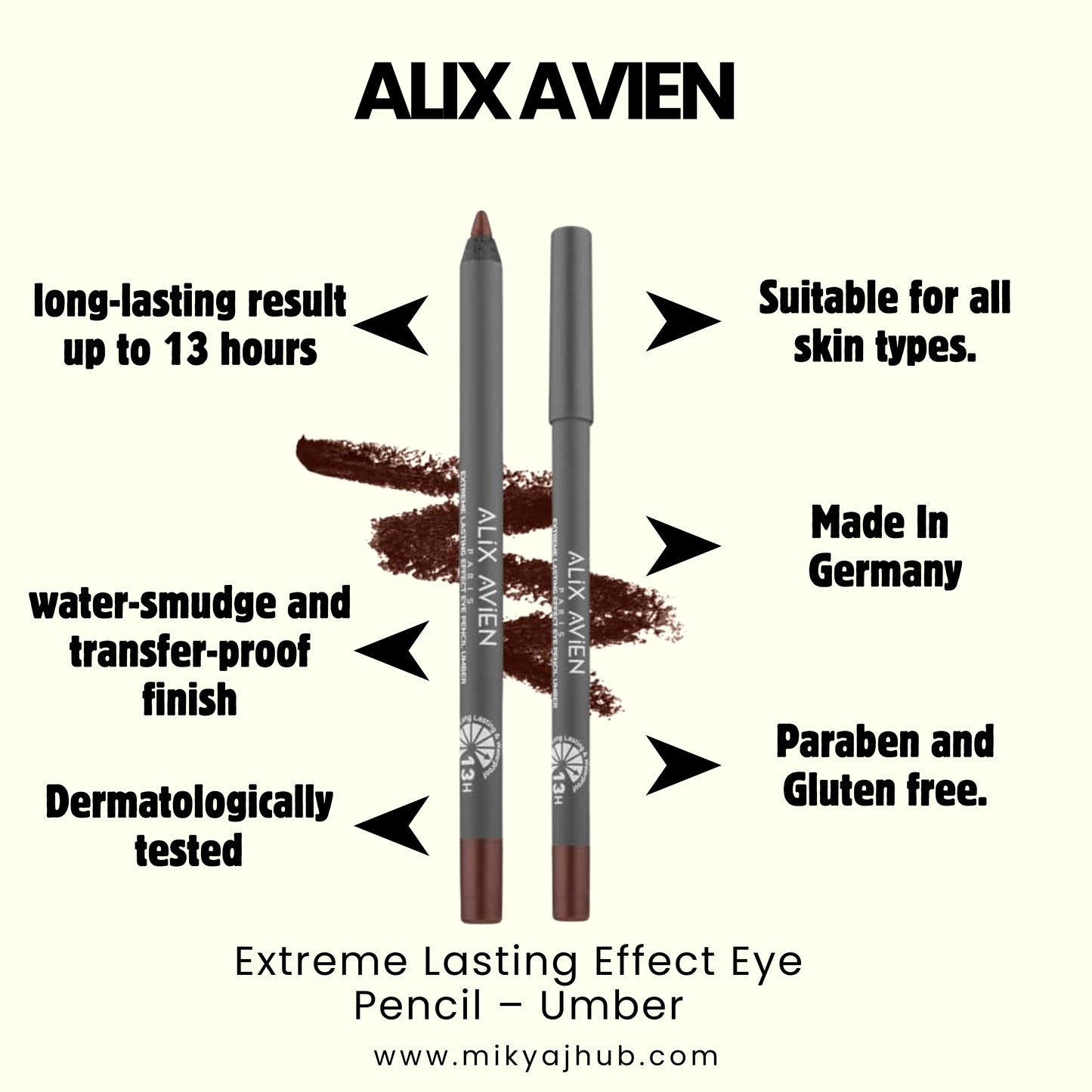 Extreme Lasting Effect Eye Pencil – Umber