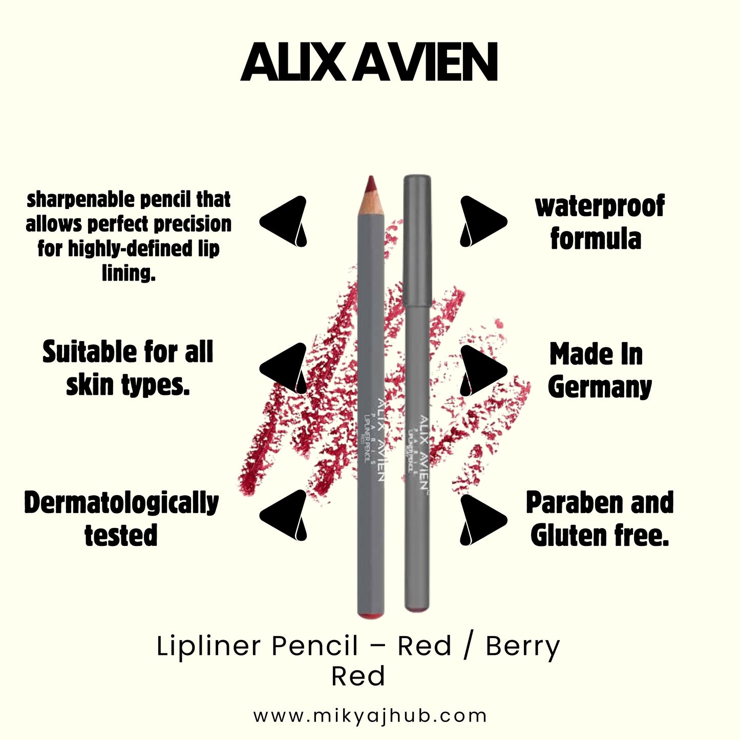 Lipliner Pencil – Red