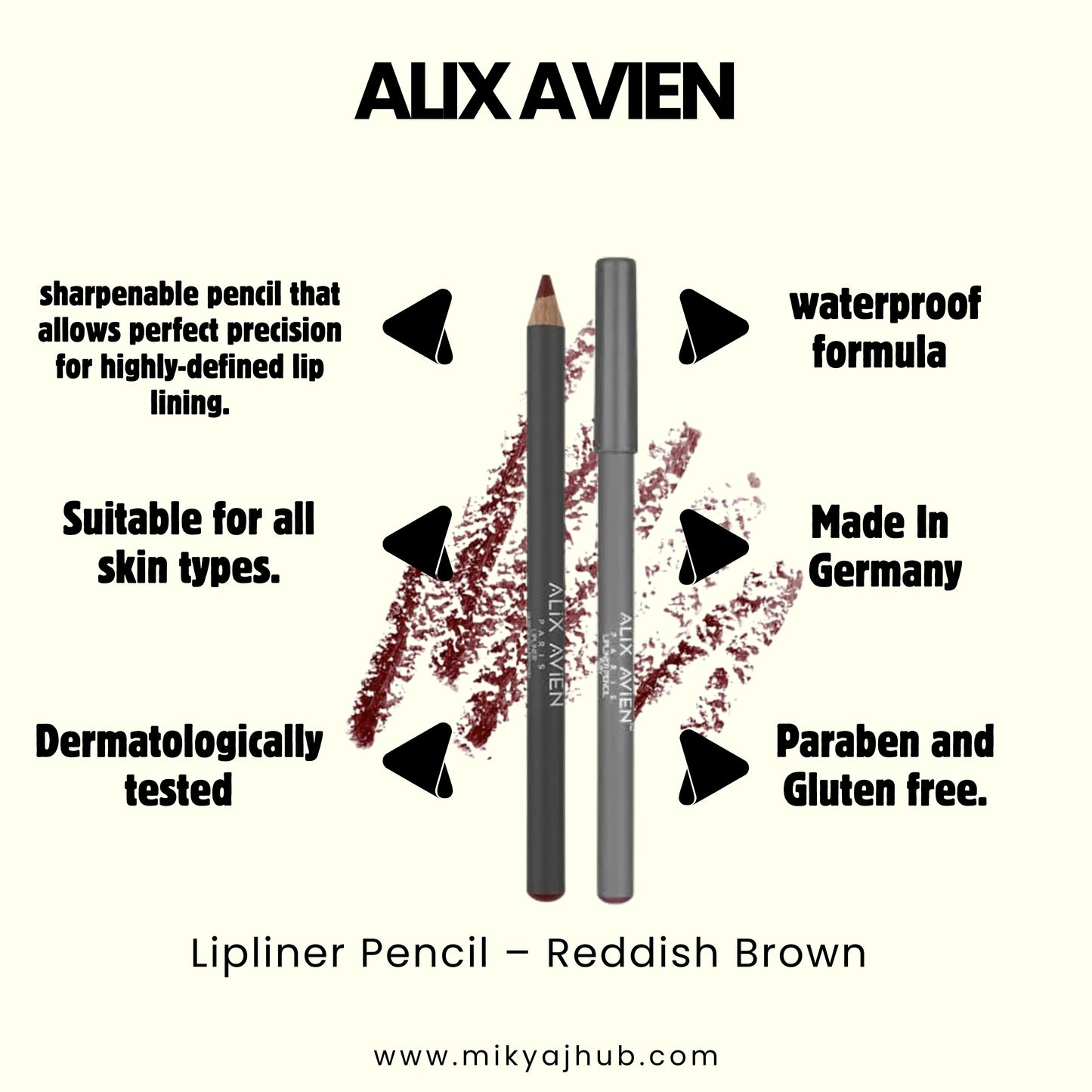 Lipliner Pencil – 19 Reddish Brown