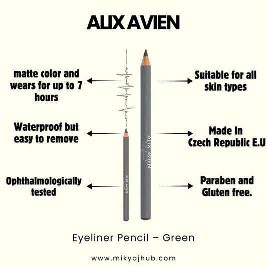 ALIX AVIEN EYELINER PENCIL GREEN