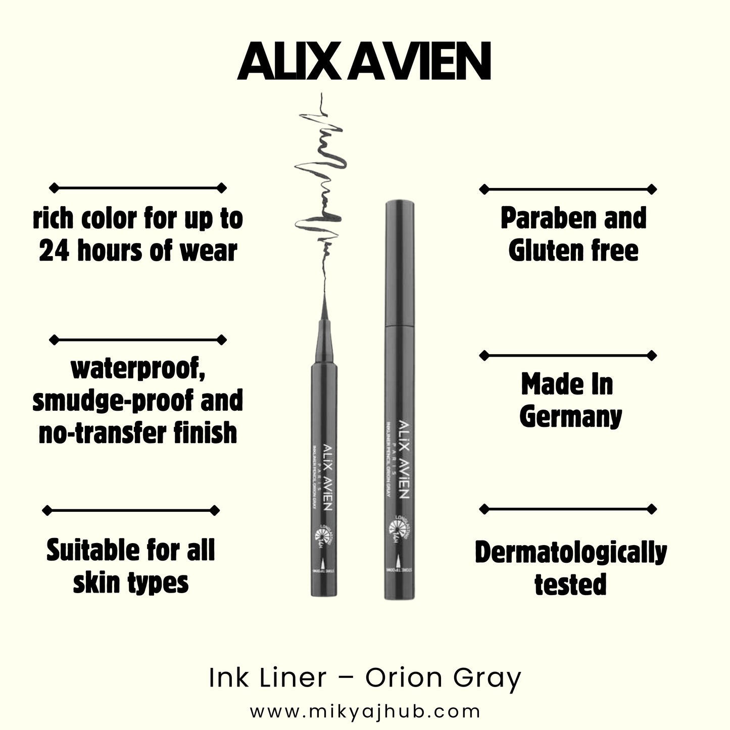 Ink Liner – Orion Gray