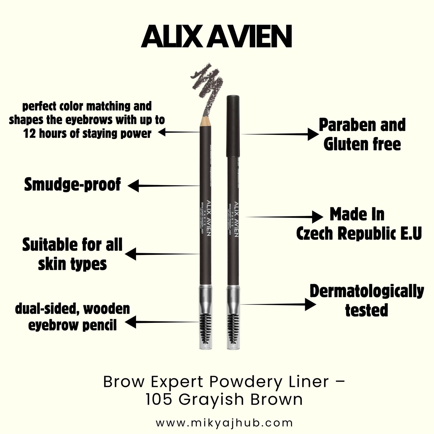 Brow Expert – 105 Grayish Brown