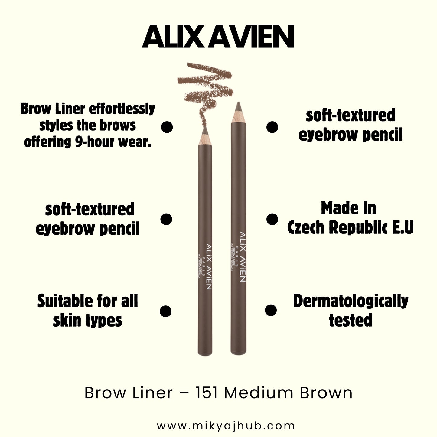 Brow Liner – 151 Medium Brown