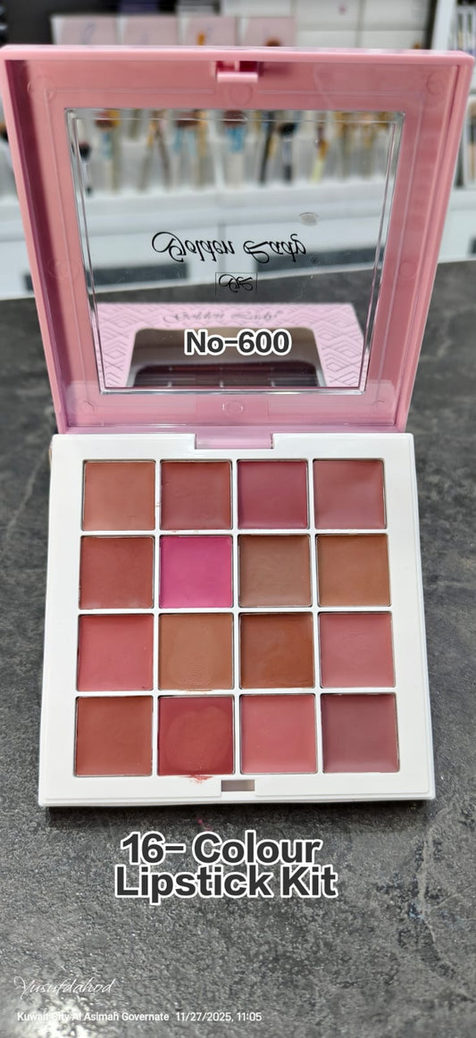 16-Color Lipstick Kit