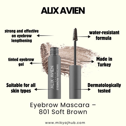 Eyebrow Mascara – 801 Soft Brown