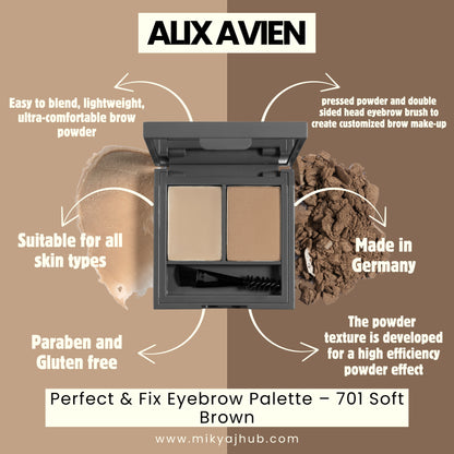 Eyebrow Palette – 701 Soft Brown