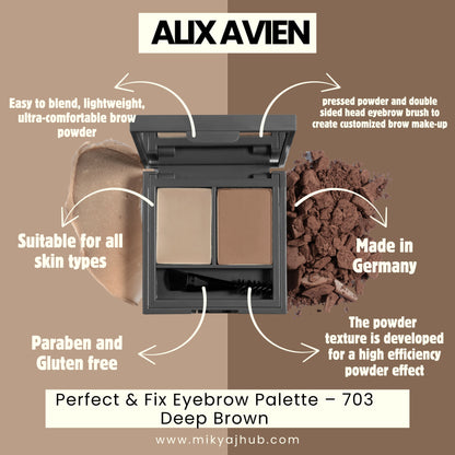 Eyebrow Palette – 703 Deep Brown