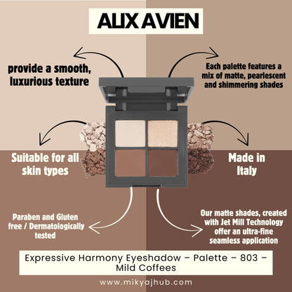 Eyeshadow – Palette – 803 – Mild Coffees