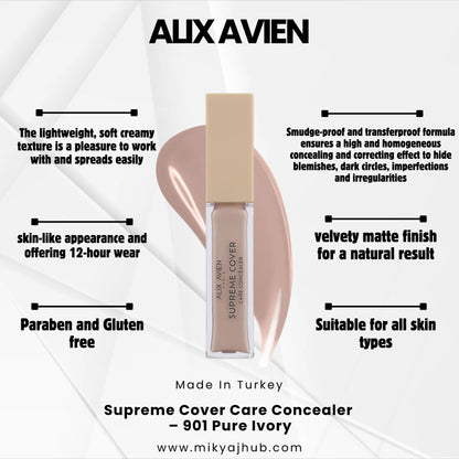 Alix Avien Supreme Cover Care Concealer – 901 Pure Ivory