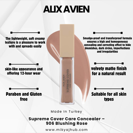 Alix Avien Supreme Cover Care Concealer – 906 Blushing Rose