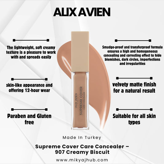 Alix Avien Supreme Cover Care Concealer – 907 Creamy Biscuit