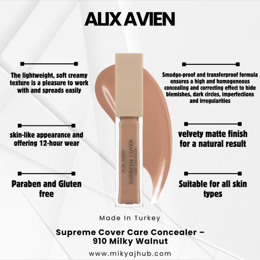 Alix Avien Supreme Cover Care Concealer – 910 Milky Walnut