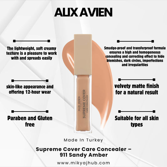 Alix Avien Supreme Cover Care Concealer – 911 Sandy Amber