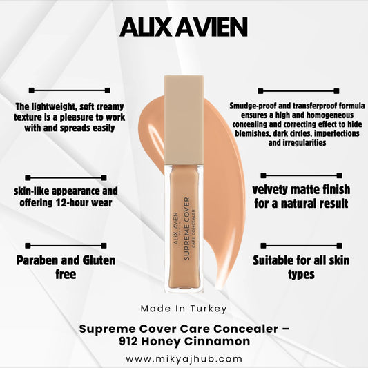 Alix Avien Supreme Cover Care Concealer – 912 Honey Cinnamon