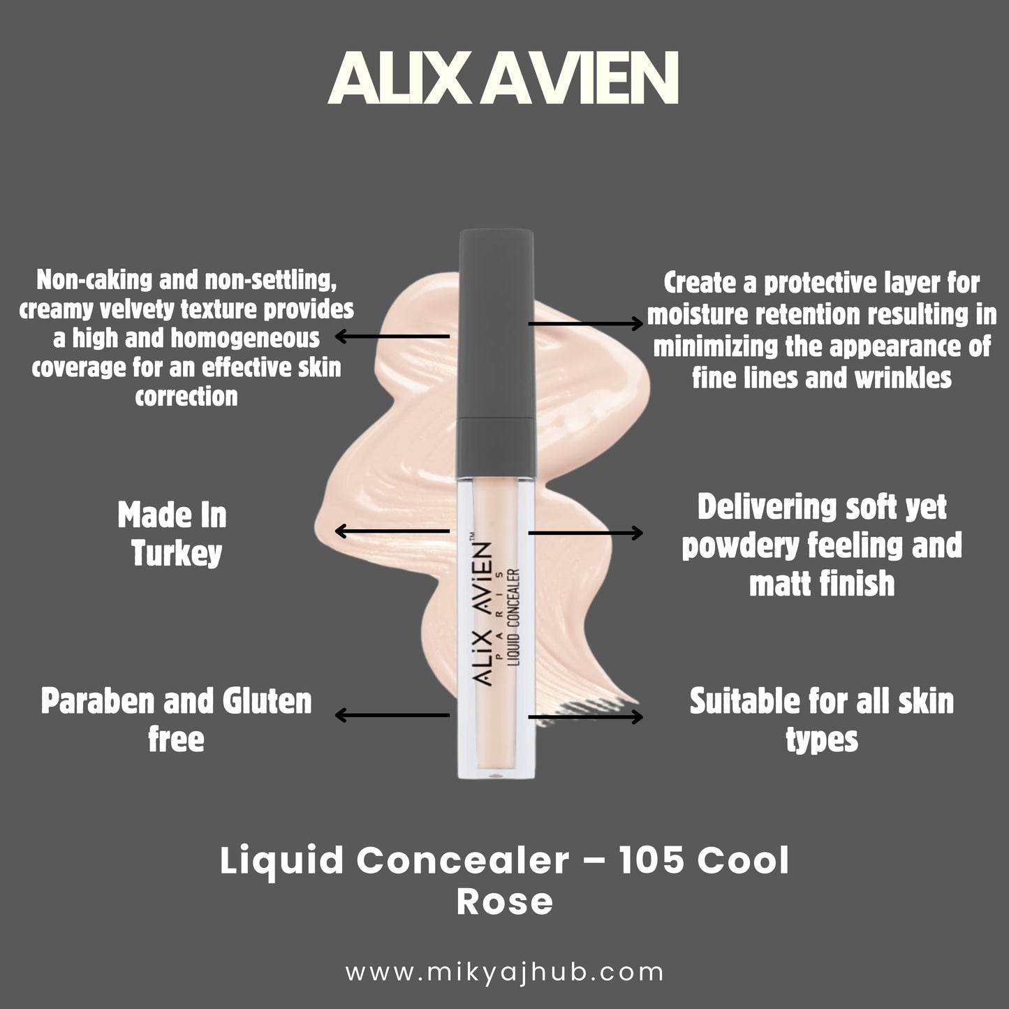 105 Cool Rose - liquid concealer