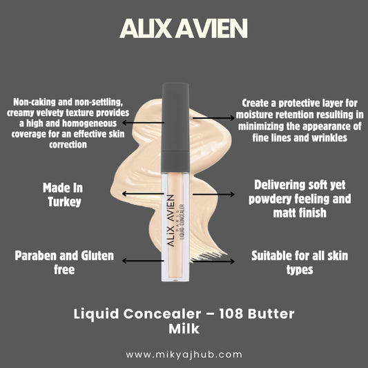 108 Butter Milk - liquid concealer