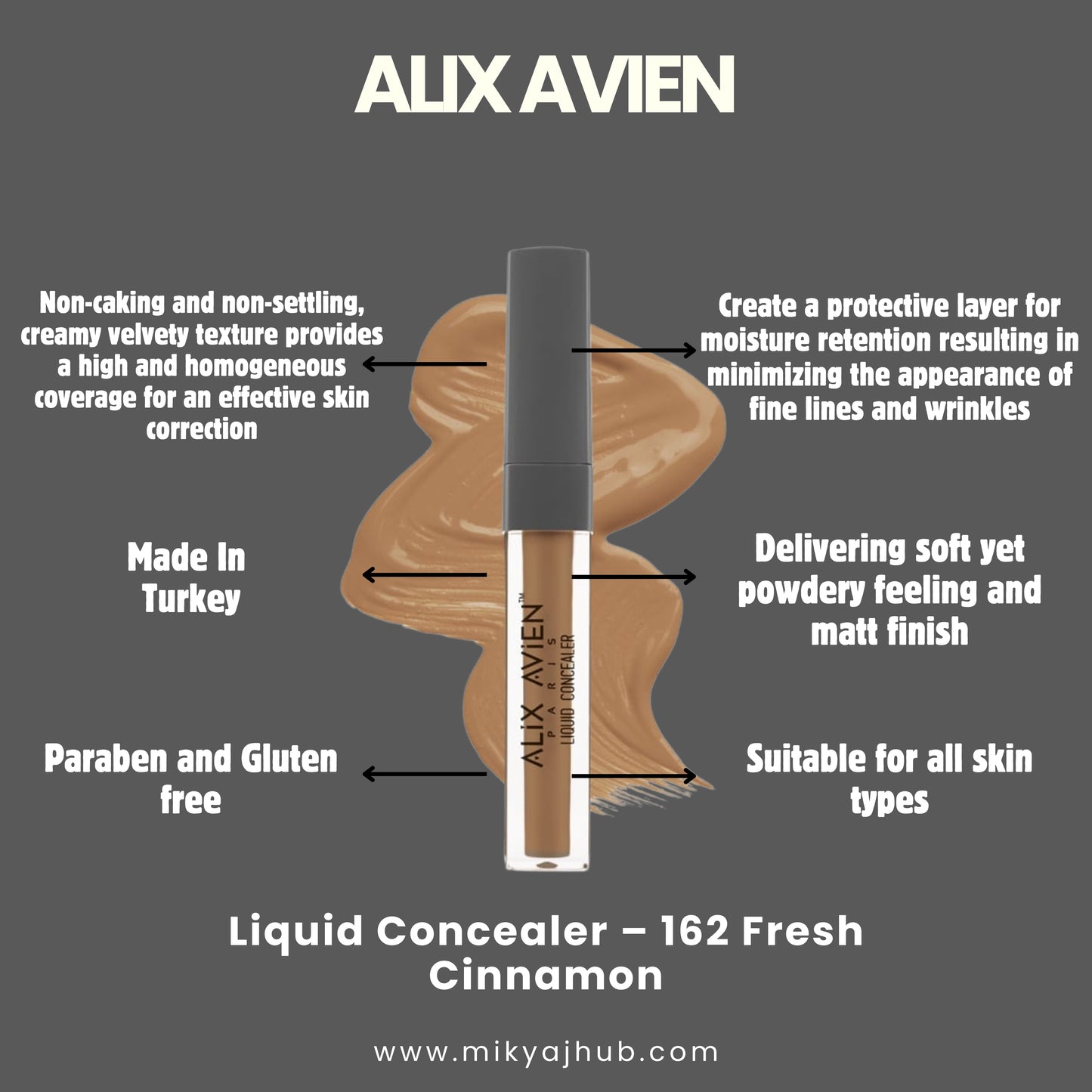 162 Fresh Cinnamon - Liquid Concealer