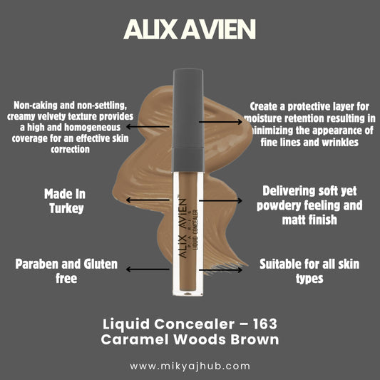 163 Caramel Woods Brown - Liquid Concealer