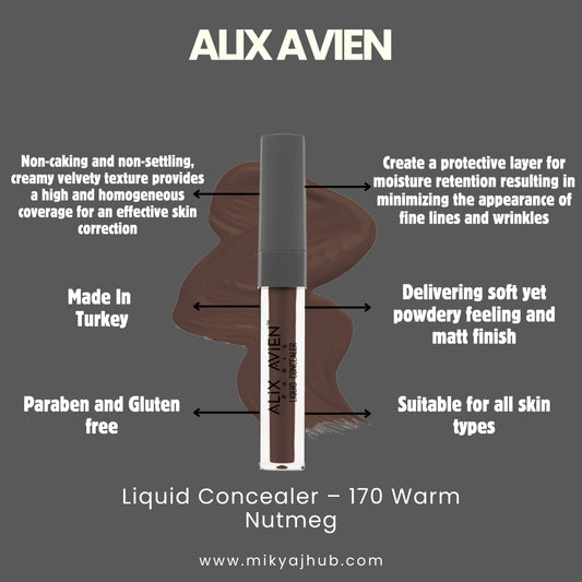 170 Warm Nutmeg- Liquid Concealer