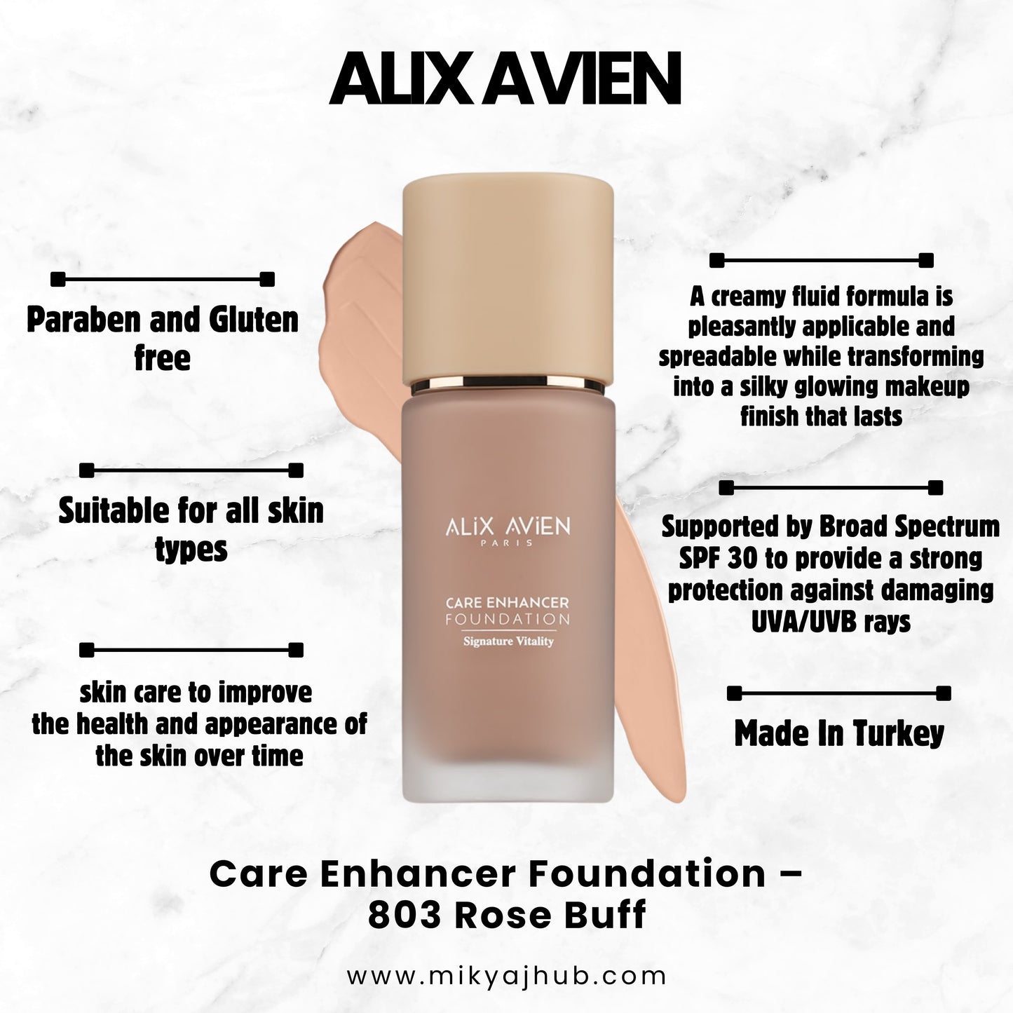 Care Enhancer Foundation – 803 Rose Buff
