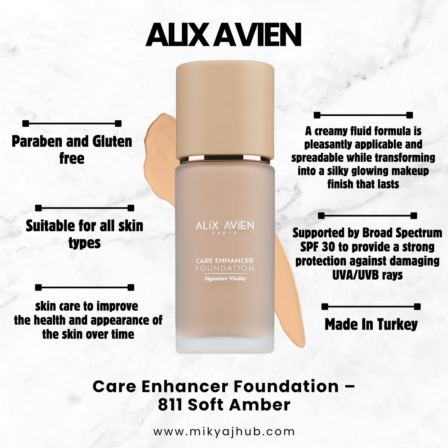 Care Enhancer Foundation – 811 Soft Amber
