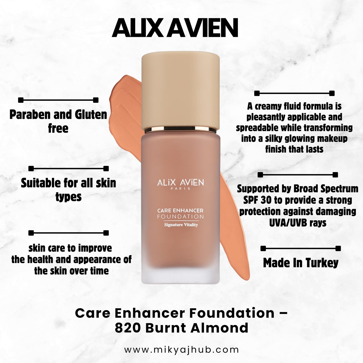Care Enhancer Foundation – 820 Burnt Almond