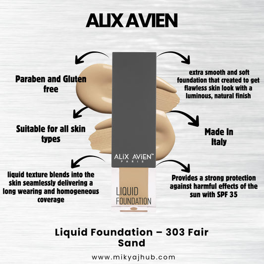 ALIX AVIEN LIQUID FOUNDATION LF303
