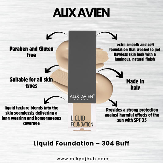 ALIX AVIEN LIQUID FOUNDATION LF304