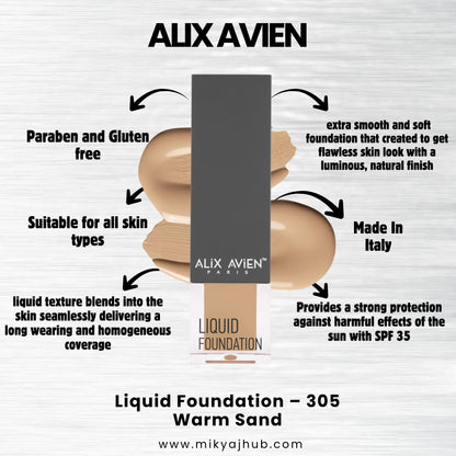 ALIX AVIEN LIQUID FOUNDATION LF305