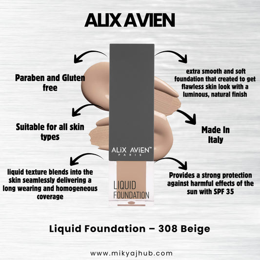 ALIX AVIEN LIQUID FOUNDATION LF308