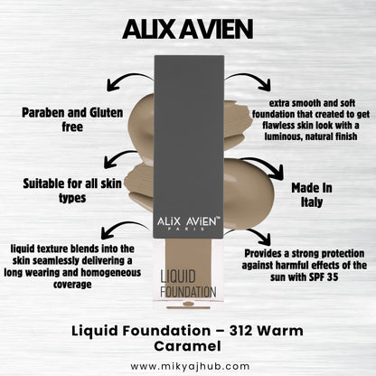 ALIX AVIEN LIQUID FOUNDATION LF312