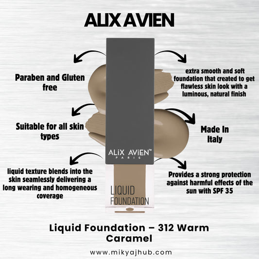 ALIX AVIEN LIQUID FOUNDATION LF312