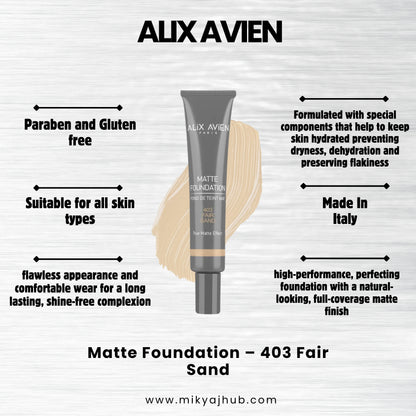 ALIX AVIEN MATTE FOUNDATION MF403