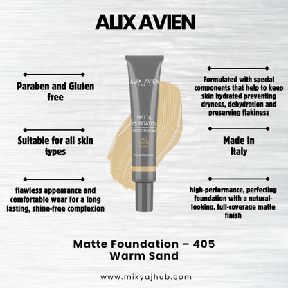 ALIX AVIEN MATTE FOUNDATION MF405