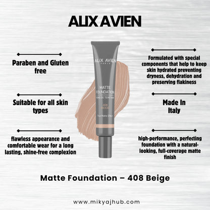 ALIX AVIEN MATTE FOUNDATION MF408