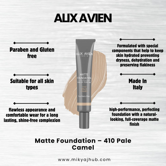 ALIX AVIEN MATTE FOUNDATION MF410