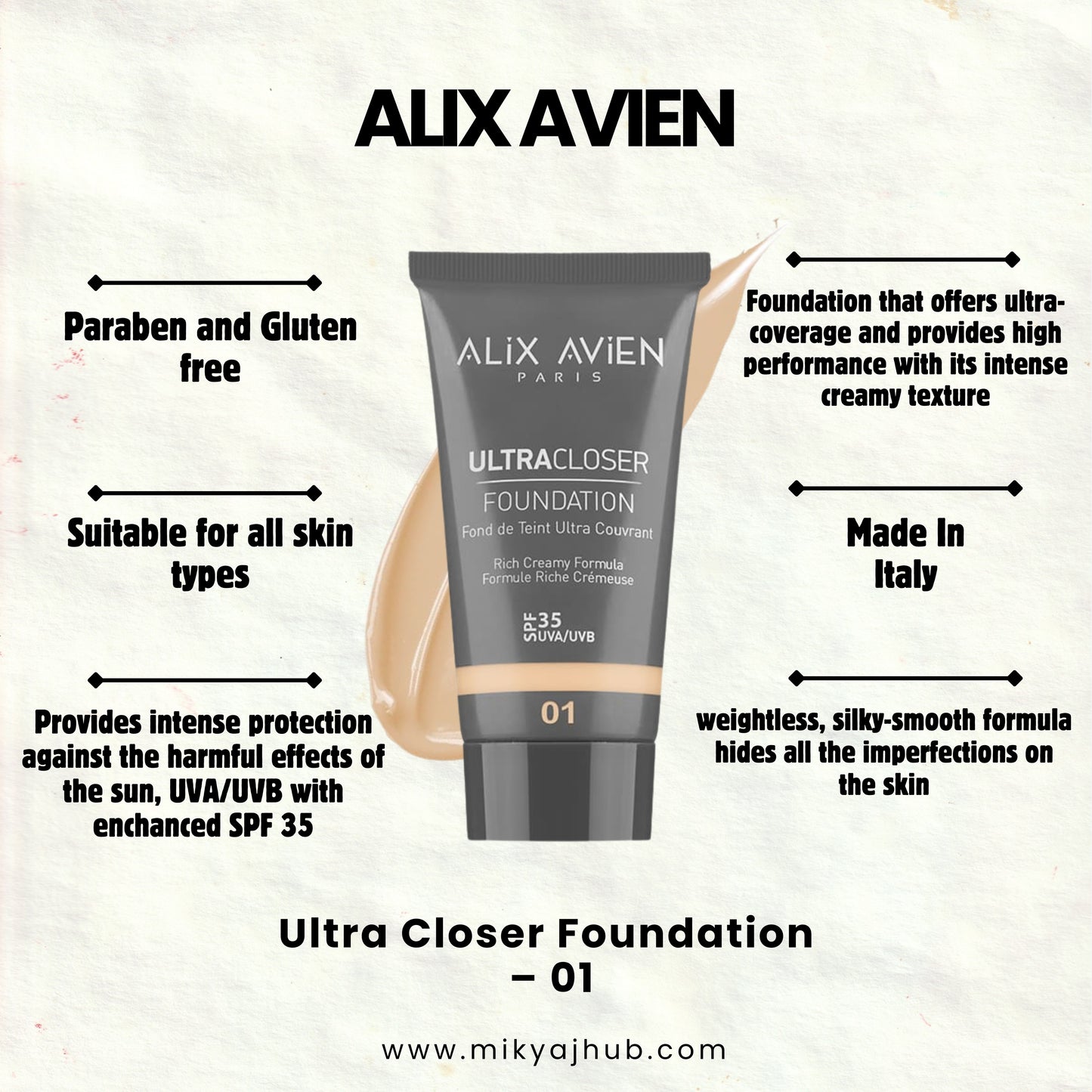 Ultra Closer Foundation – 01