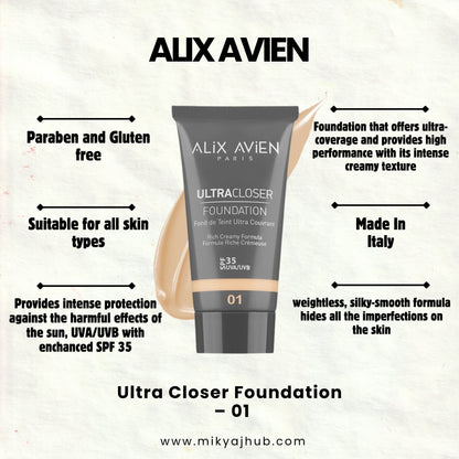 Ultra Closer Foundation – 01